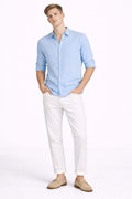 Sky Drift Linen Shirt