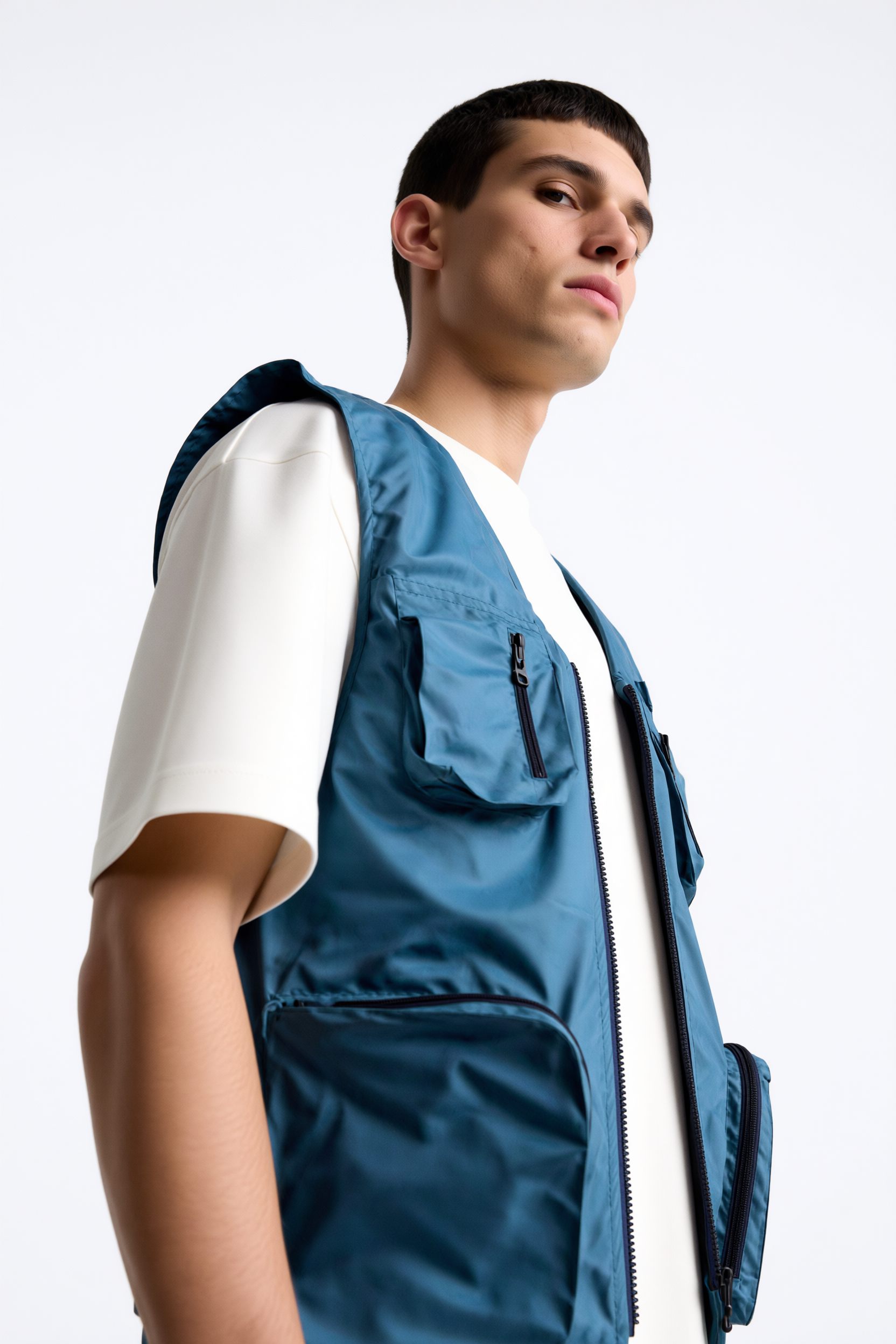 Blue Haze Utility Vest