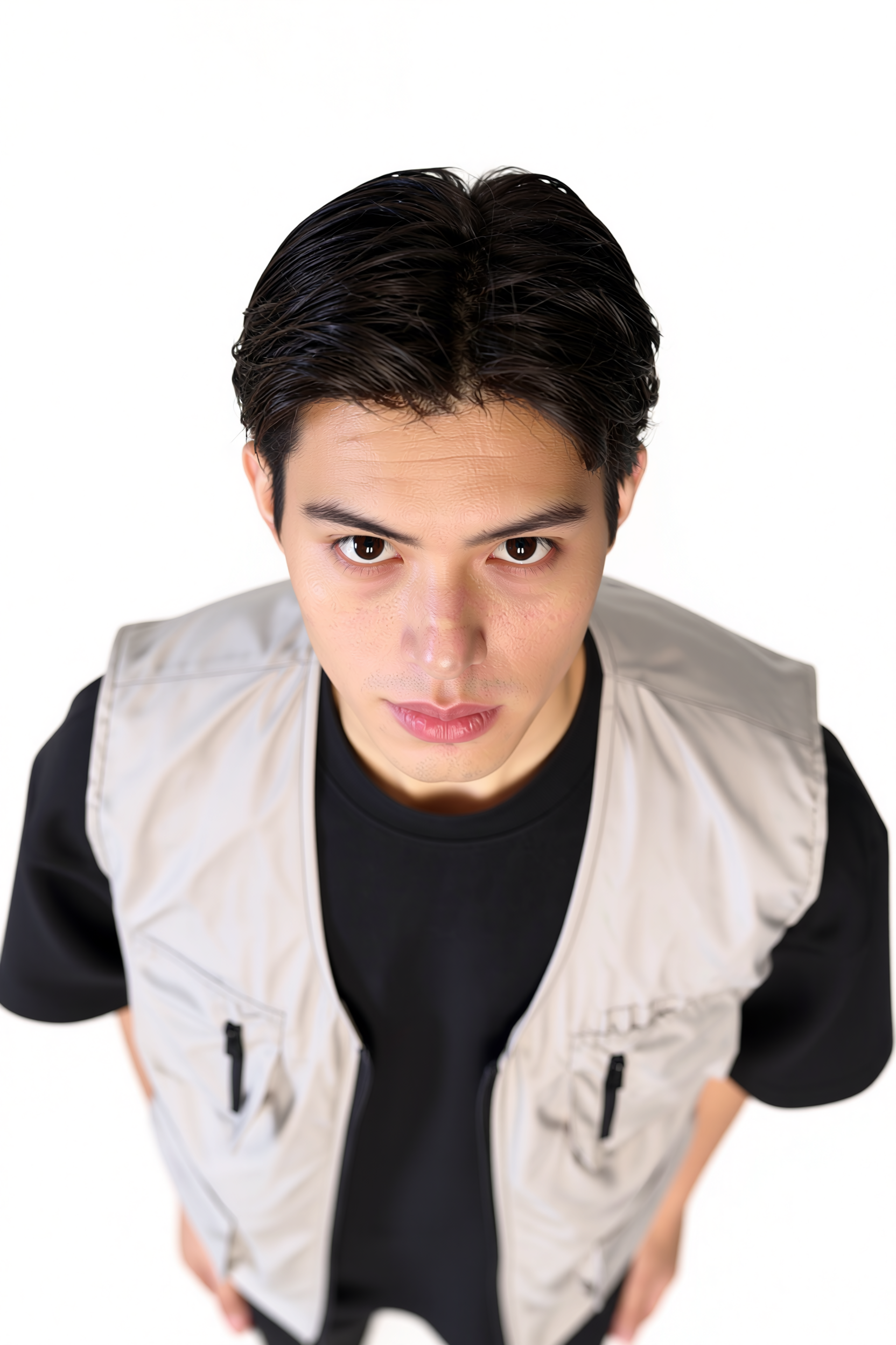 Ash Grey Utility Vest