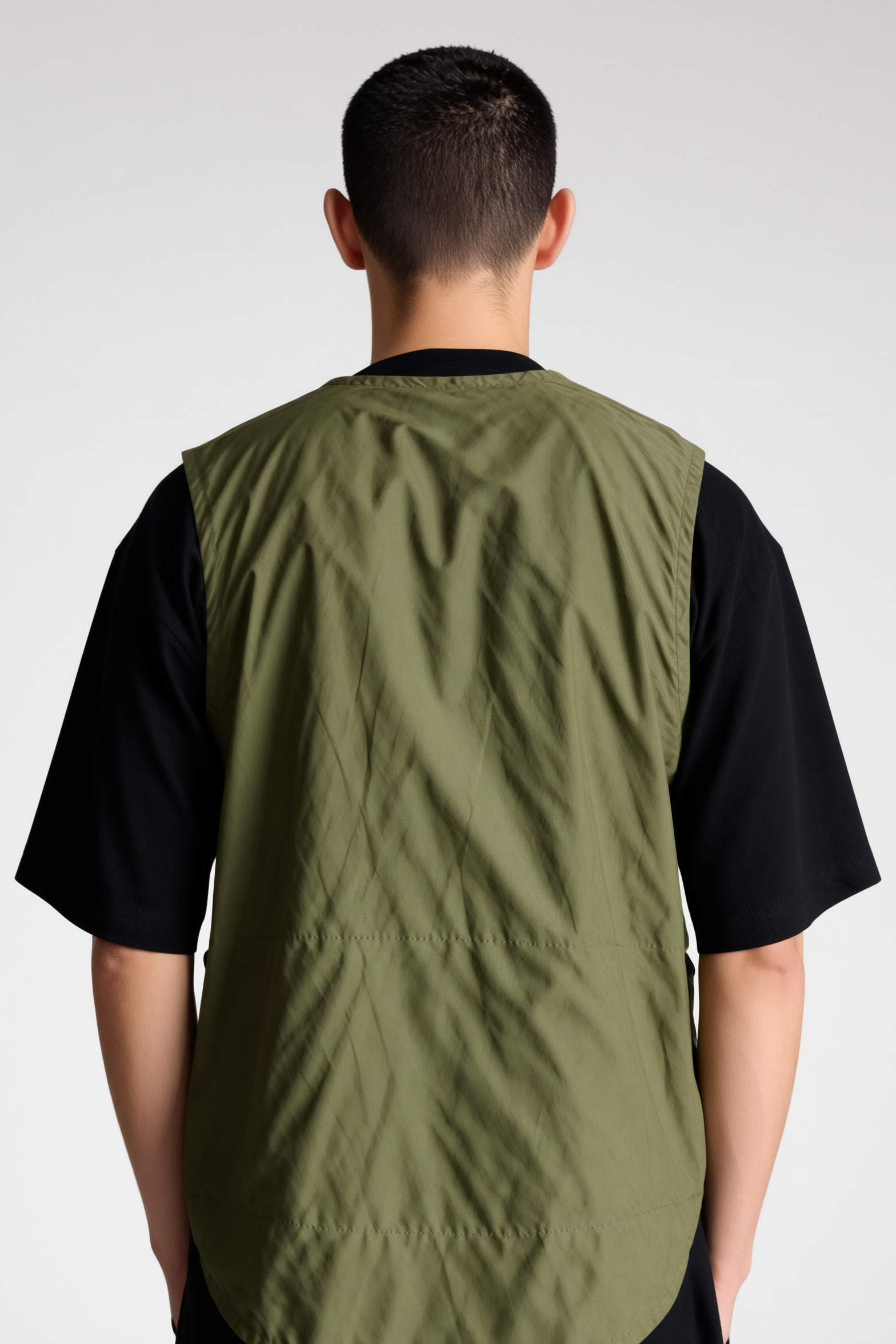 Khakhi Green Utility Vest