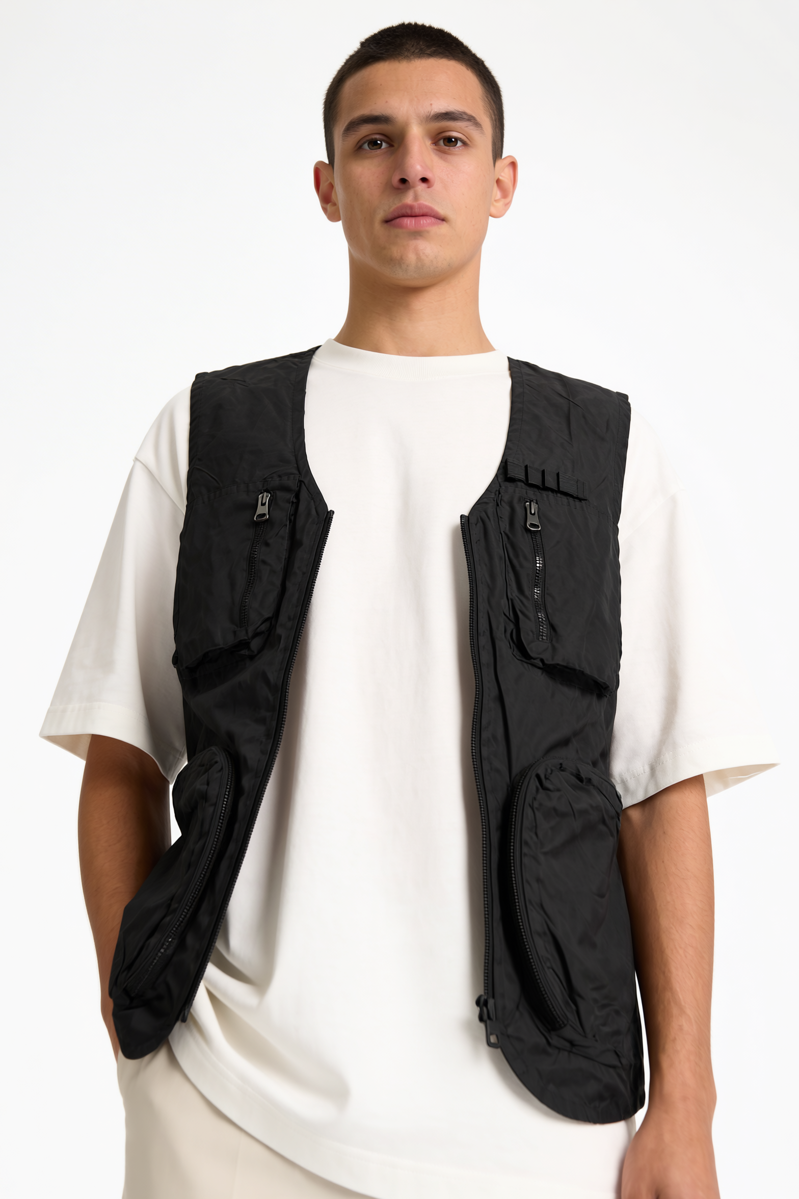 Onyx Black Utility Vest